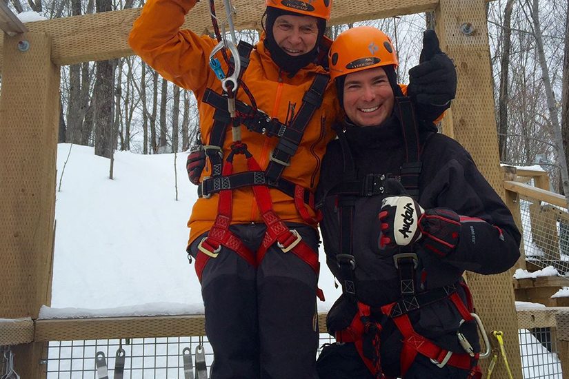 On parle de nous Tyroparc Parc d'aventure en montagne, Laurentides